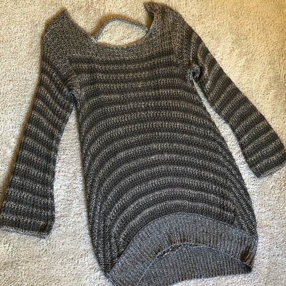 Free People low back sweater - Picture 1 of 4